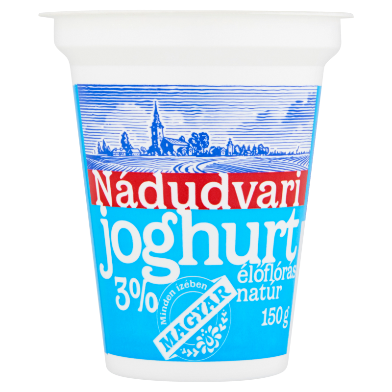 Nádudvari élőflórás krémes joghurt 150 g natúr