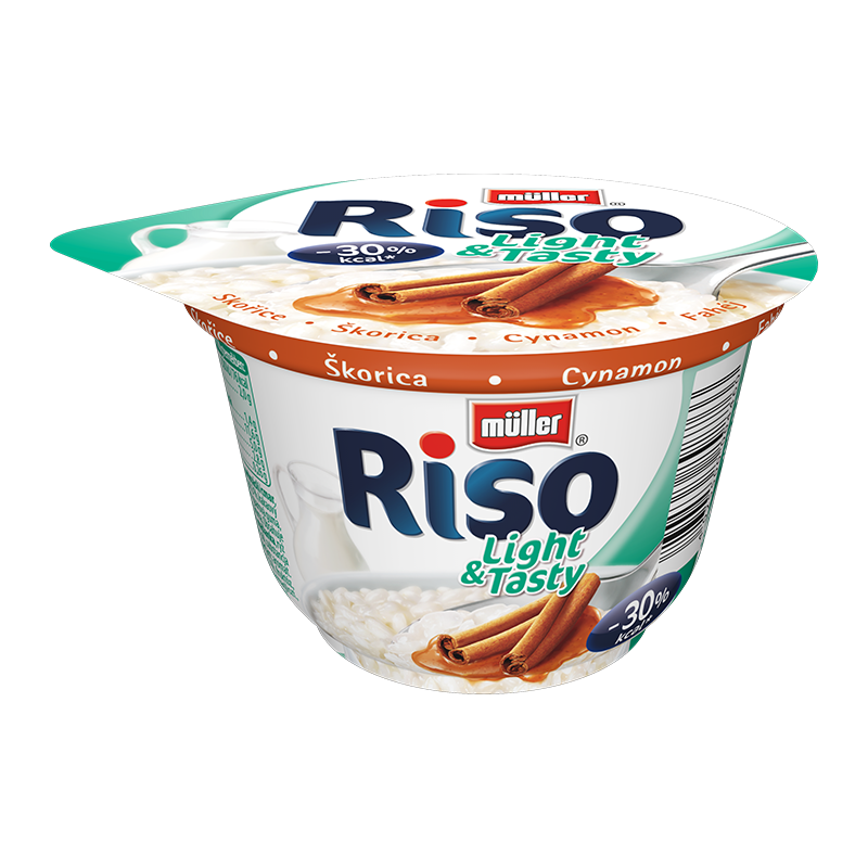 Müller Riso Light tejberizs 200 g fahéj, fruktózzal és édesítőszerrel
