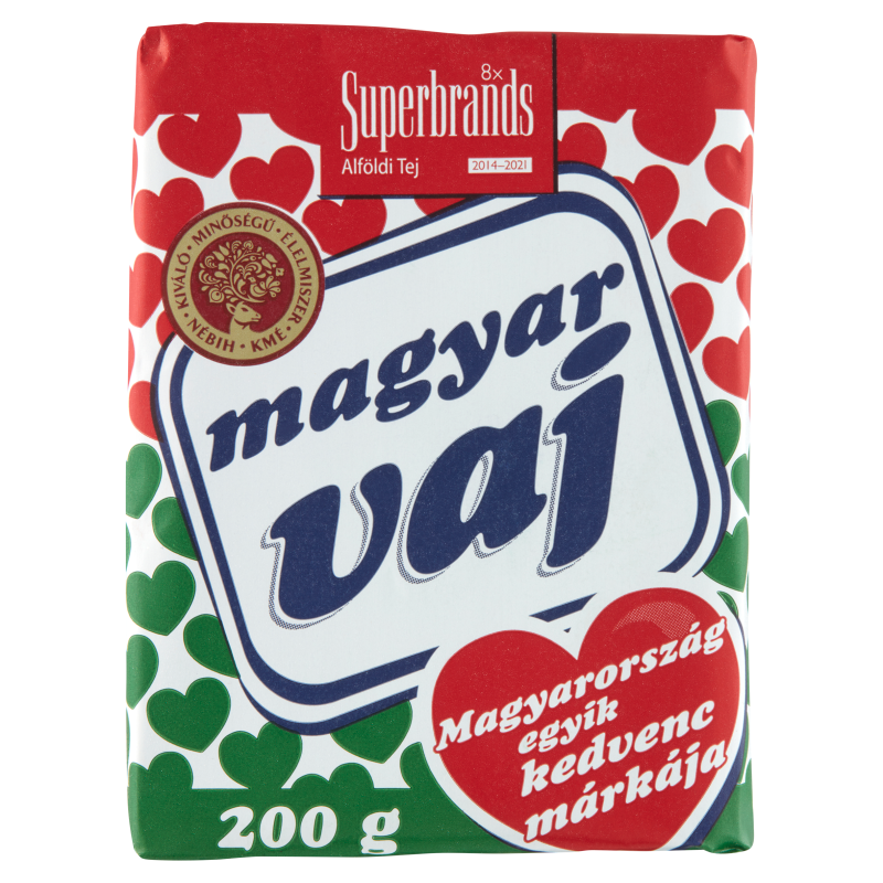 Magyar teavaj 200 g 82% (Alföldi tej)
