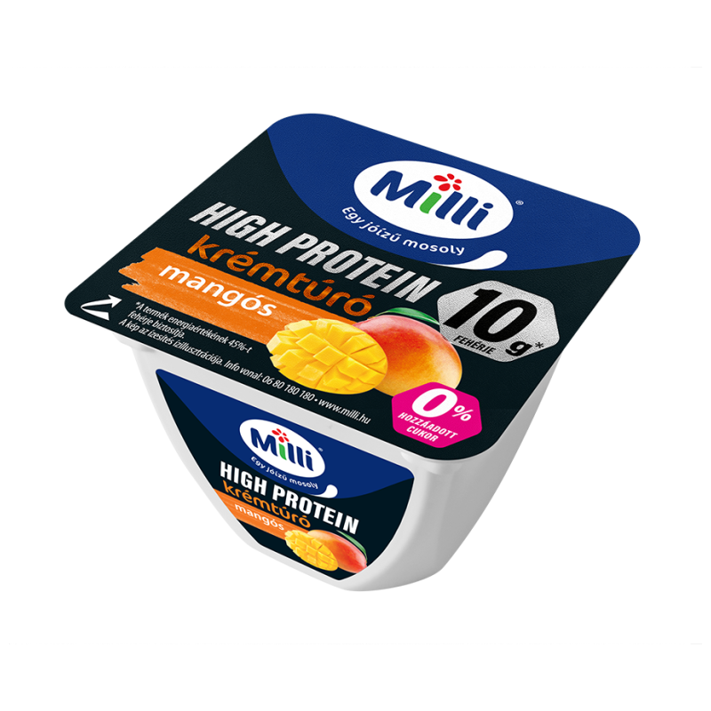 Milli High Protein krémtúró 150 g mangós