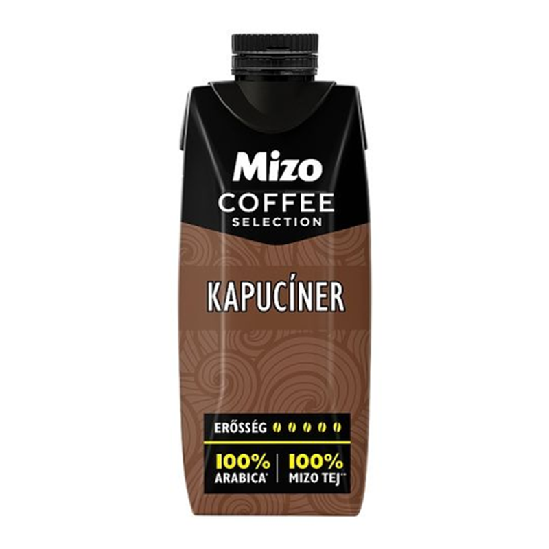 Mizo Coffee Selection Kapucíner kávés tej 250 ml UHT