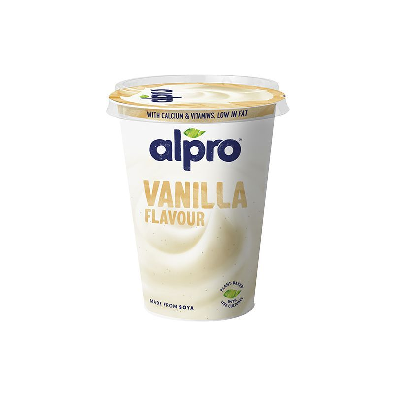 Alpro szójagurt joghurt kultúrával 400 g vanília