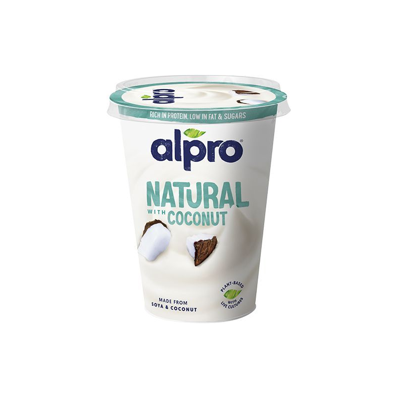 Alpro szójagurt joghurt kultúrával 400 g kókusz