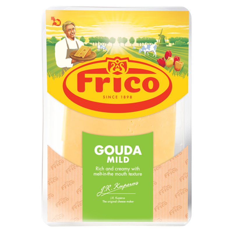Frico Gouda Mild szeletelt sajt 100 g