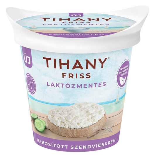 Tihany Friss habosított szendvicskrém 140 g laktózmentes