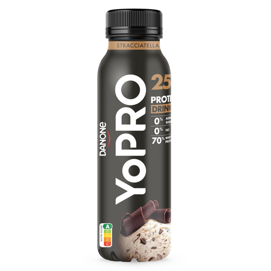 Danone YoPRO sovány tejital 300 g kakaódarabokkal, édesítőszerekkel