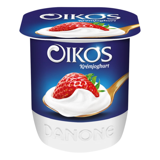 Danone Oikos élőflórás krémjoghurt 125 g epres