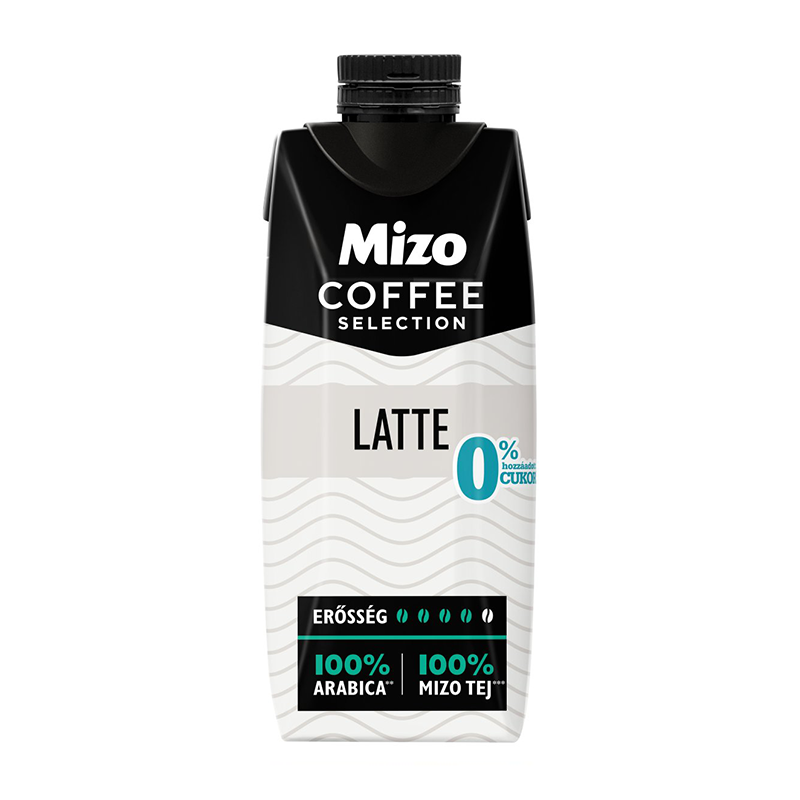 Mizo Coffee Selection Latte kávés tej 250 ml UHT édesítőszerrel
